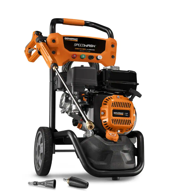 Generac 2900 PSI 2.4 GPM Gas SpeedWash Pressure Washer California Compliant New