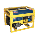 Sealey GG7500 6000W petrol Generator 13hp 4-Stroke Engine 110/230V